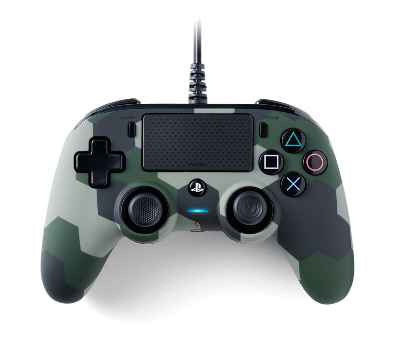 Wired Compact Manette De Jeu PC,playstation 4 Analogique/numérique Usb Camouflage