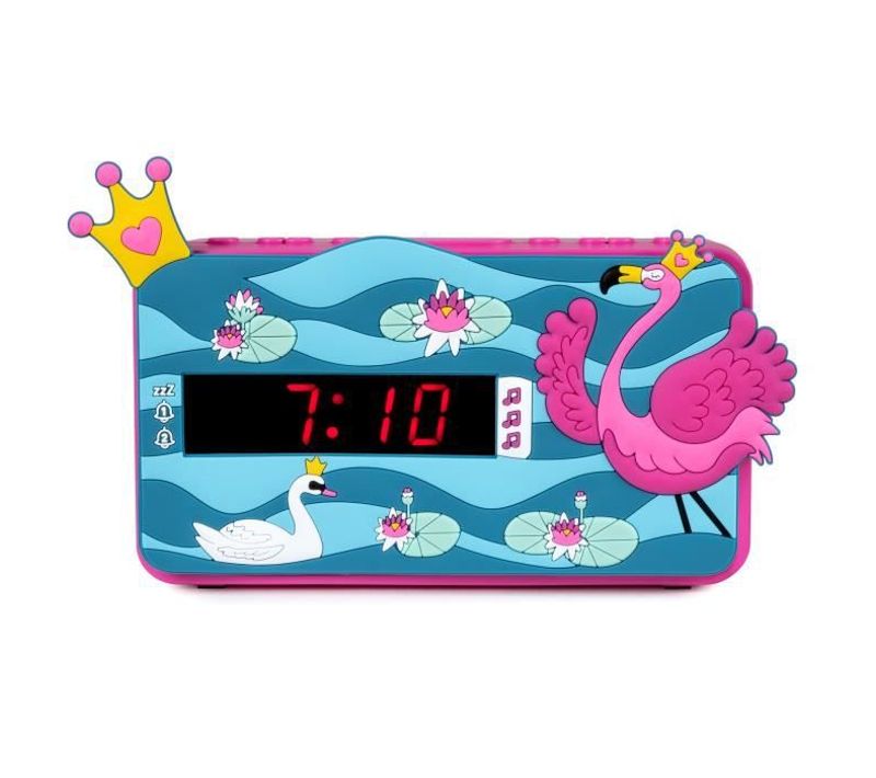 Enceinte Bluetooth Reveil Face Effet 3d Decor Princesse - R15princess3d