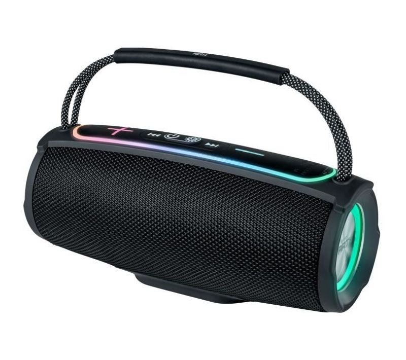 Enceinte Sans Fil Lumineuse - Mainstream 3 - Bluetooth 5.3, 30w, Tws, USB, Micro-sd, Batterie USB-c