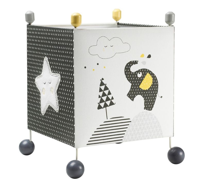 Luminaire Enfant à Poser En Coton Gris