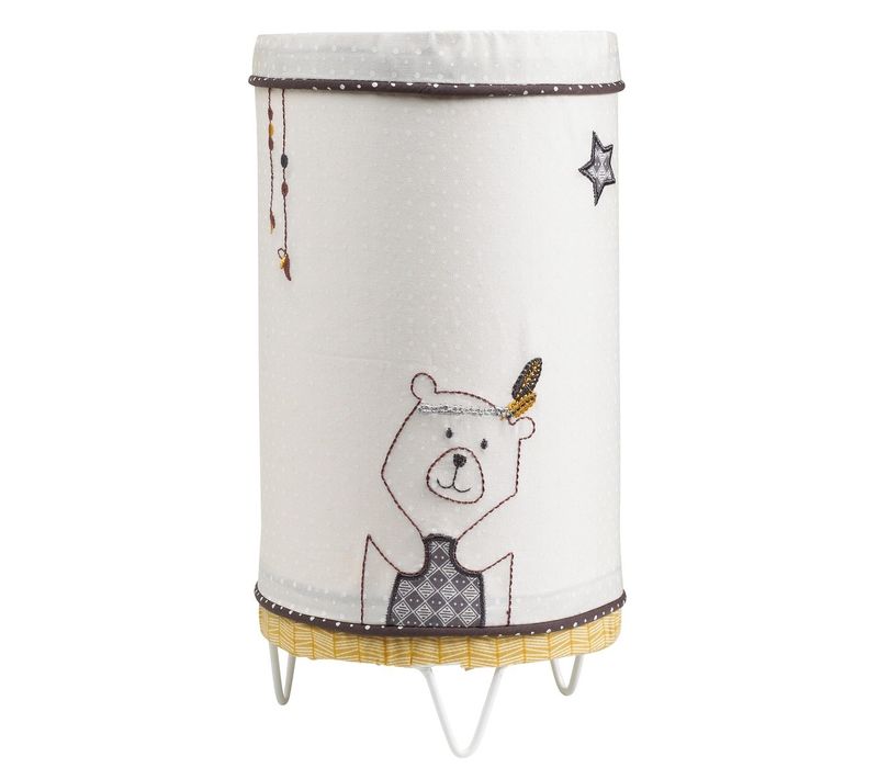 Luminaire Enfant à Poser En Coton Beige