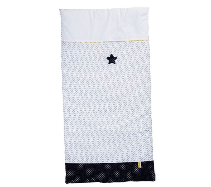 Edredon Pour Lit Bébé En Coton Blanc