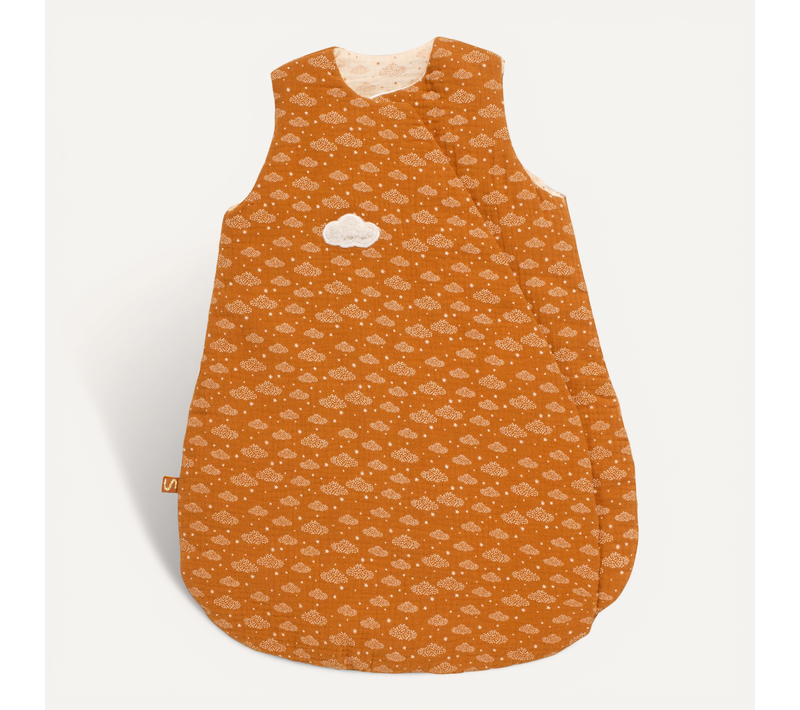 Gigoteuse Bébé Hiver Croisée En Double Gaze De Coton