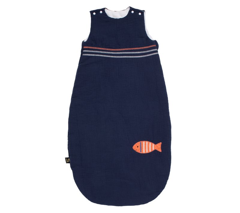 Gigoteuse Bébé Hiver En Double Gaze De Coton