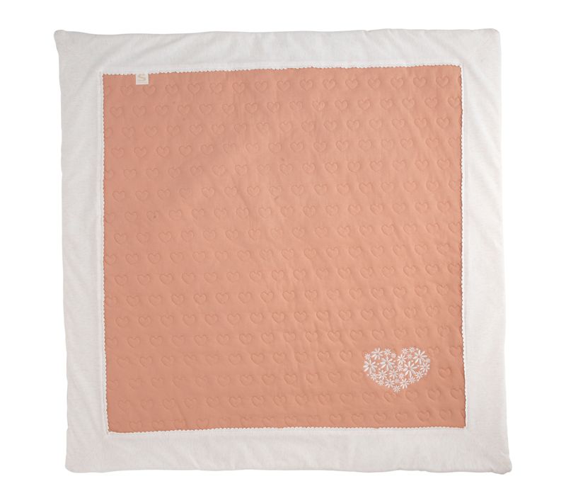 Grand Tapis De Jeu En Coton Matelassé