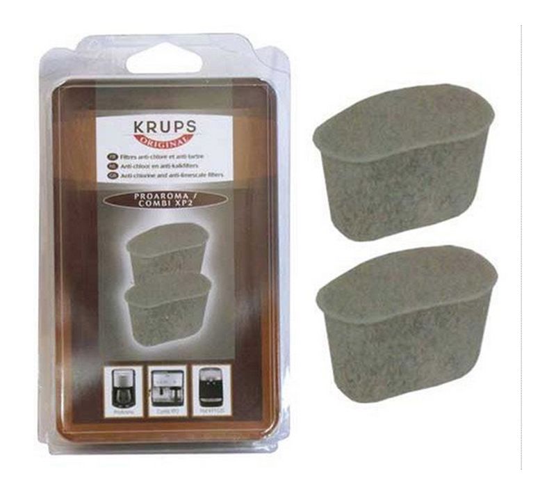 Filtres Par 2  Yx103601 Pour Cafetière - Expresso Broyeur Krups , Expresso, Expresso Combi, Ex [...]