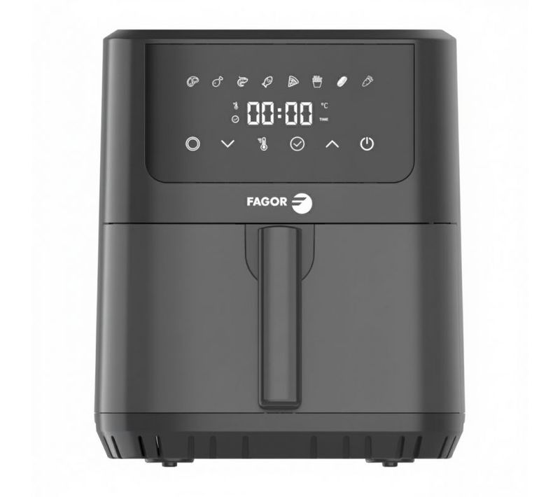 Friteuse à Air Chaud Air Fryer 6,5l 1600w Noir  Fgr65