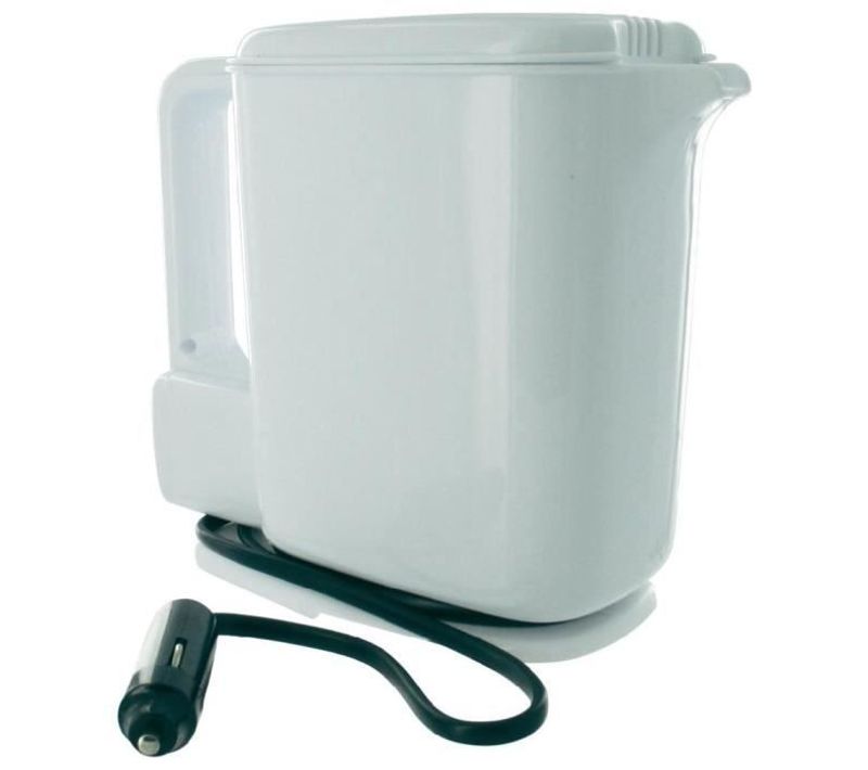 Bouilloire Électrique 12v 1l 170w Blanc Et Bleu -