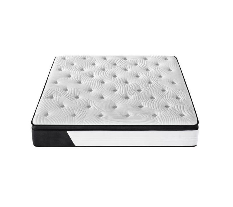 Matelas Ressort 140x190 Cm CASSIE - 30 cm - Accueil Mémoire De Forme