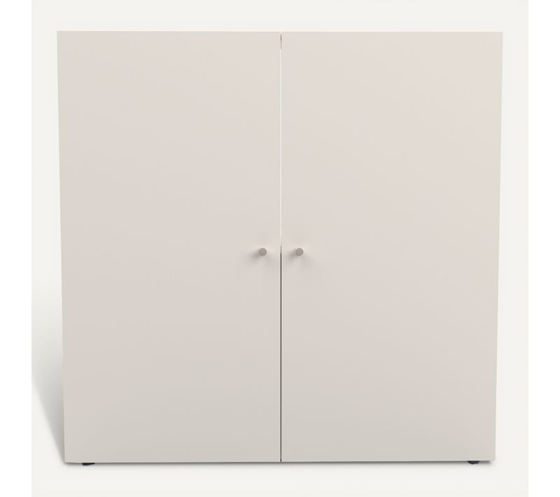 Meuble Sous Pente Colombe 100x100 Cm Blanc