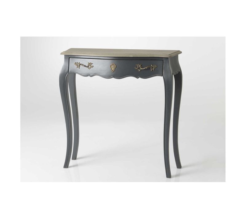 Console Baroque En Bois 1 Tiroir - Celestine