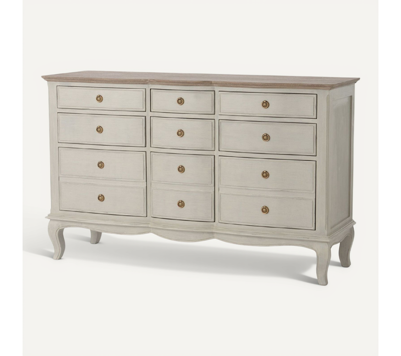 Commode Baroque 9 Tiroirs - Madison