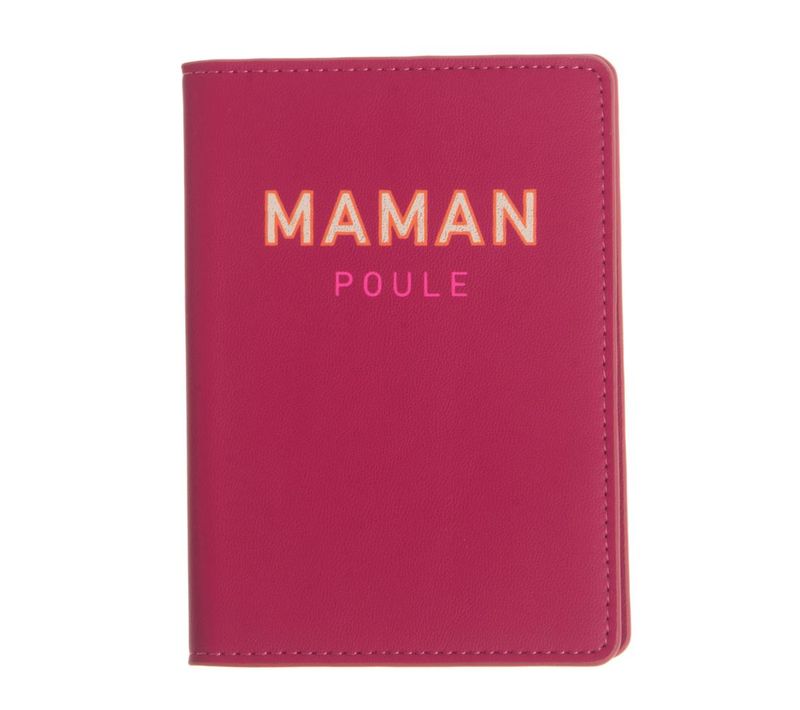 Protège Passeport Maman En Cuir