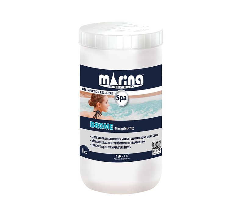 Brome En Galets Pour Spa 1 Kg Spa