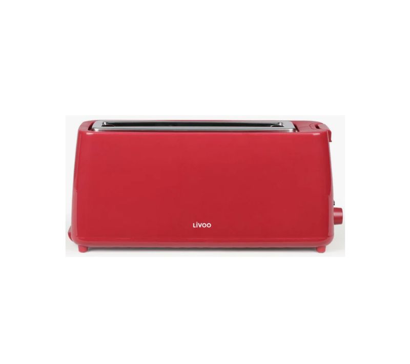 Grille Pain 900w Rouge - Dod168rc