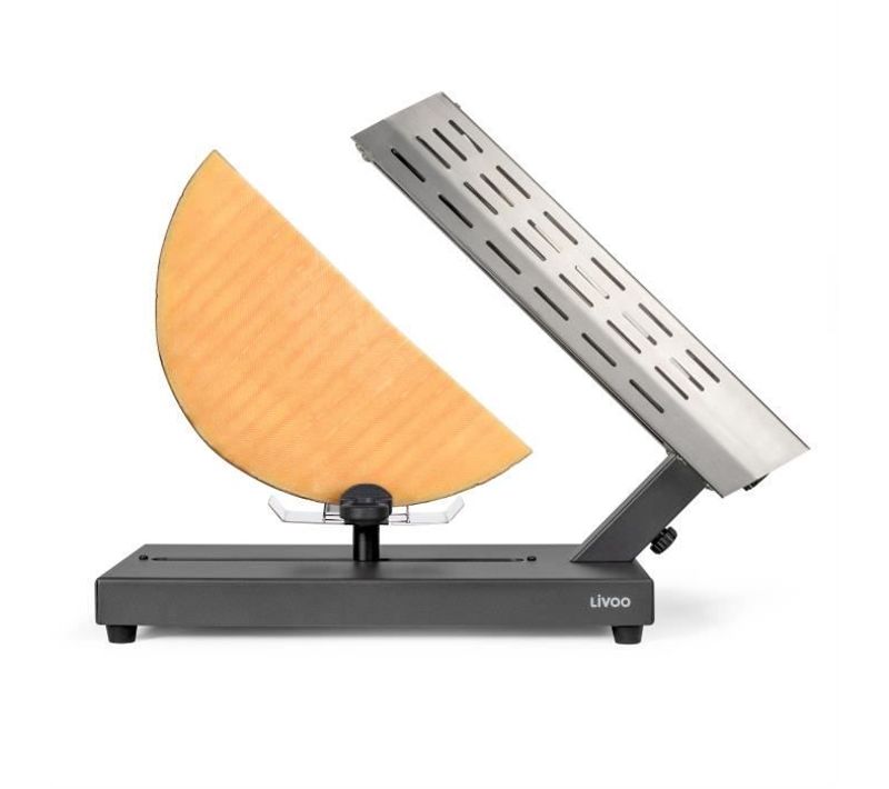 Appareil à Raclette Traditionnel - Doc314 - 600w - 6 à 8 Personnes - 2 Spatules
