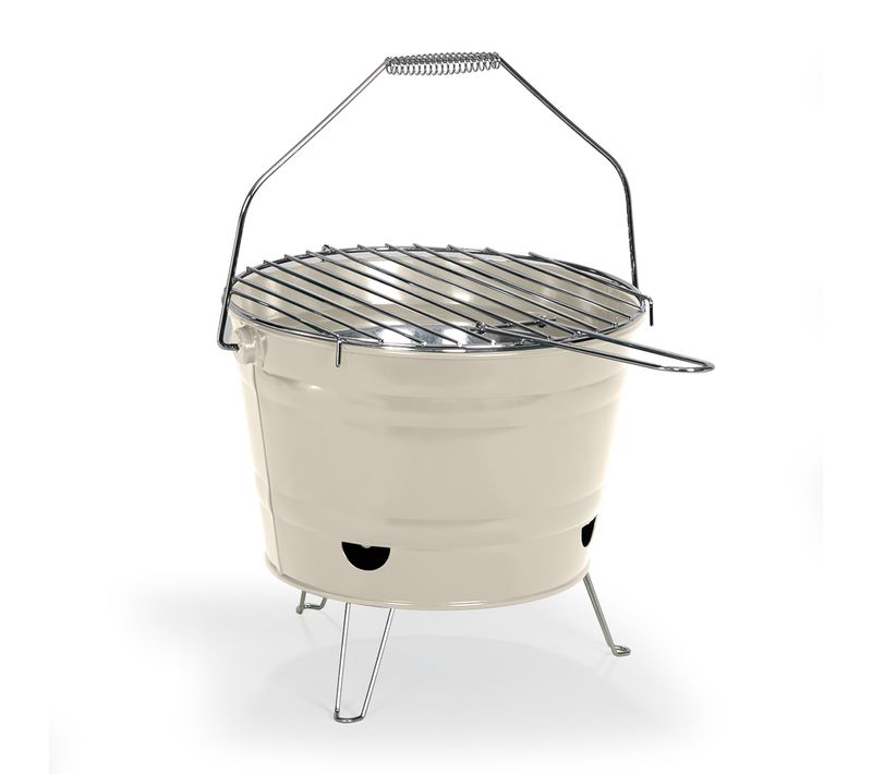 Barbecue à Charbon 27cm Crème - Doc327c