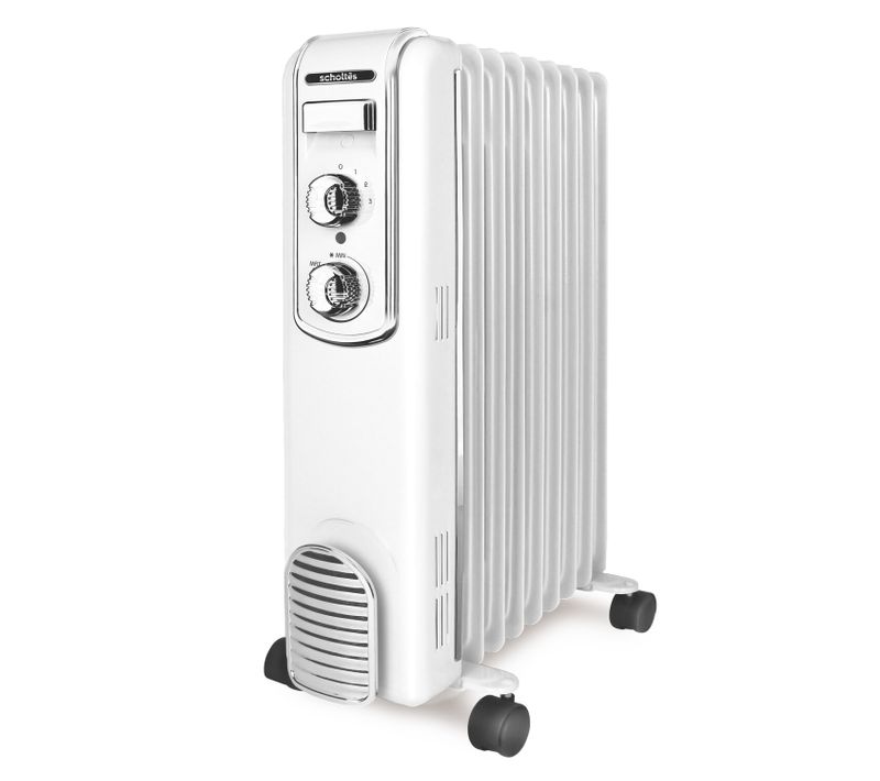 Radiateur Bain D'huile 2000w Blanc Schv709b