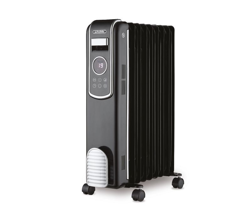 Radiateur Bain Huile 2000w Noir - Schv909n