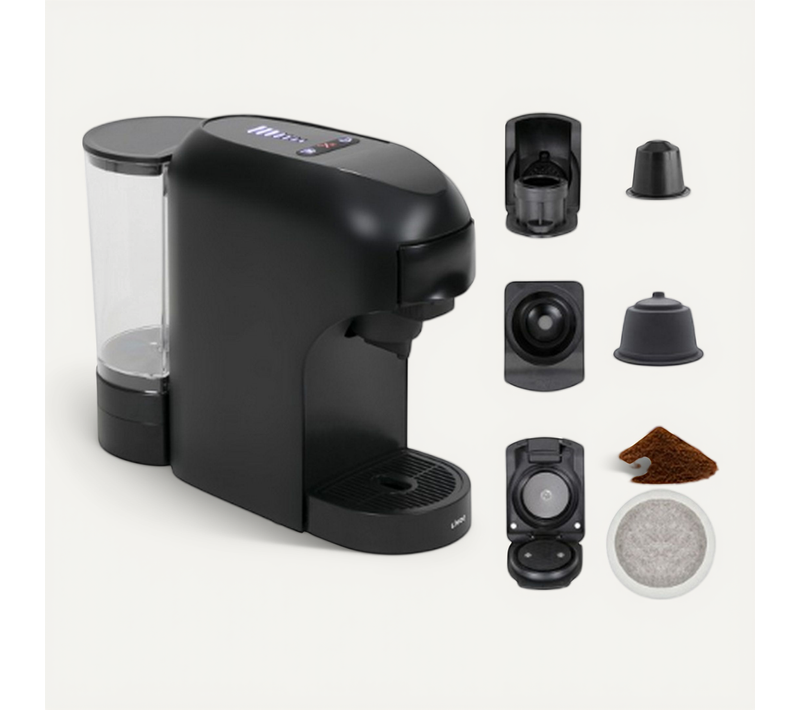 Machine à Café Multi-capsules 4en1 0.85l 1400w Dod217n