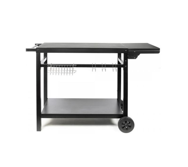 Chariot Pour Plancha Noir/métal Gs170n