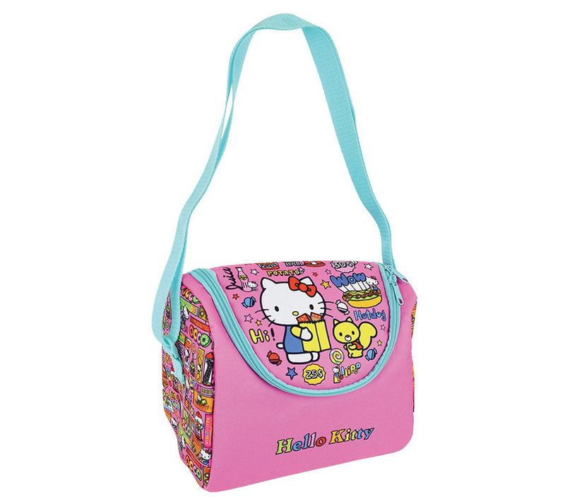 Hello Kitty Retro Food Sac Repas Bandouliere Isotherme 5l