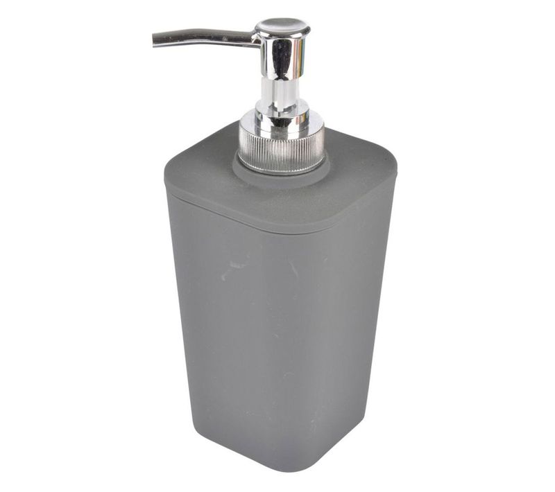 Distributeur De Savon Soft Touch "vitamine Ii" 17cm Anthracite