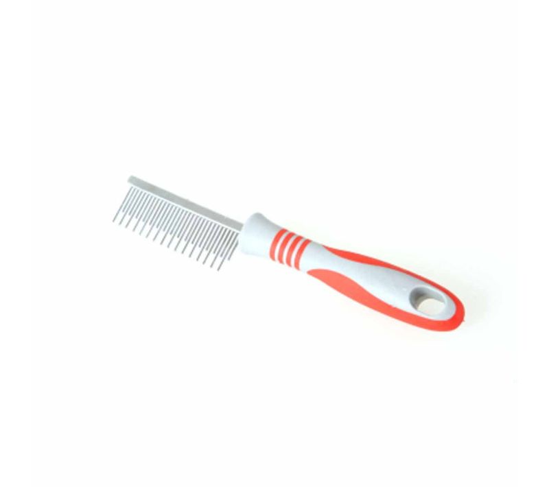 Peigne à Démêler "chien et Chat" 20cm Rouge