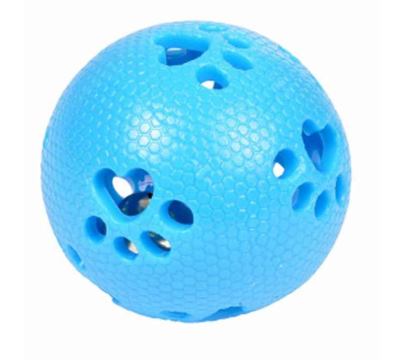 Jouet Pour Chat "balle Avec Grelot" 7 Cm Bleu