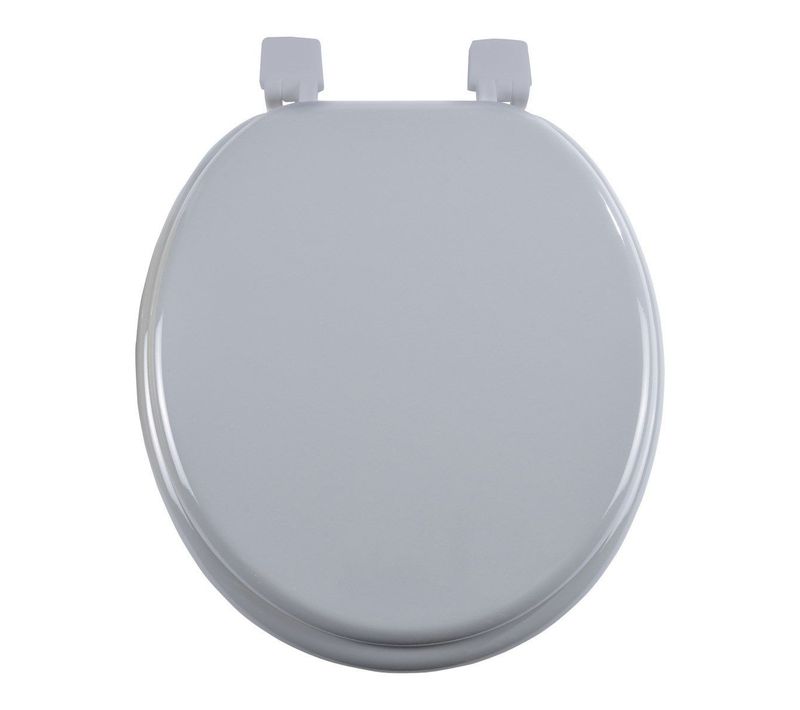 Abattant Wc Uni "vitamine Ii" 37cm Gris Clair