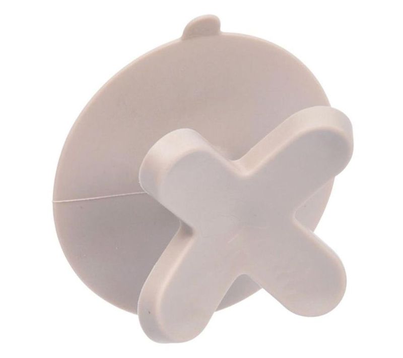 Crochet Ventouse "vitamine Ii" 6cm Taupe