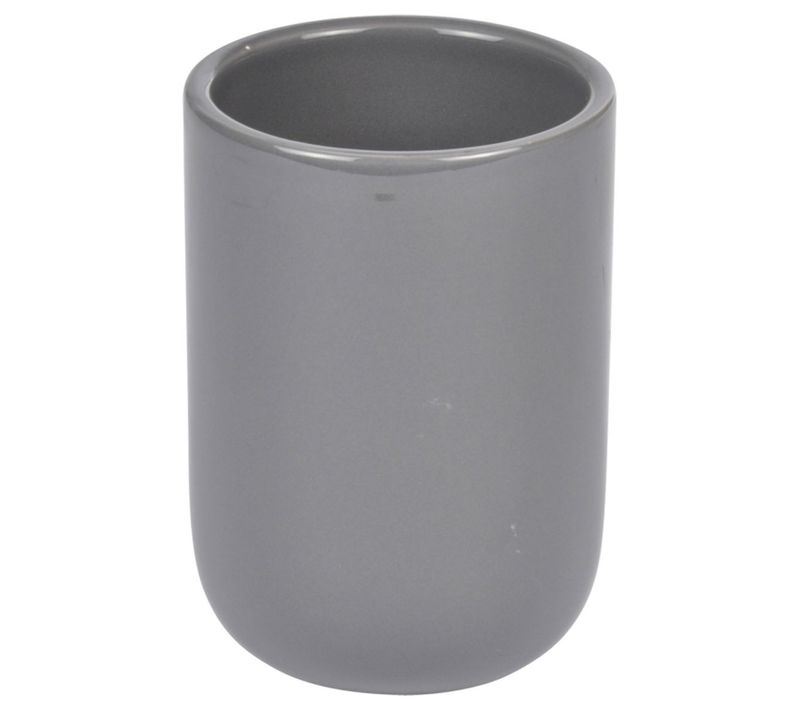 Gobelet Salle De Bain "vitamine Ii" 10cm Anthracite