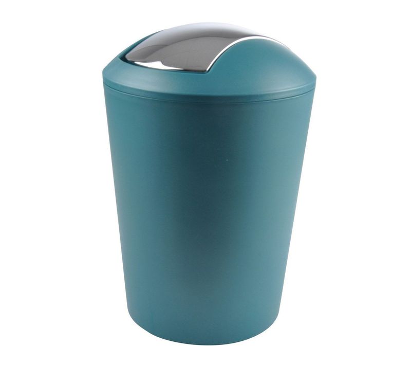 Poubelle à Bascule "vitamine Ii" 5l Bleu émeraude
