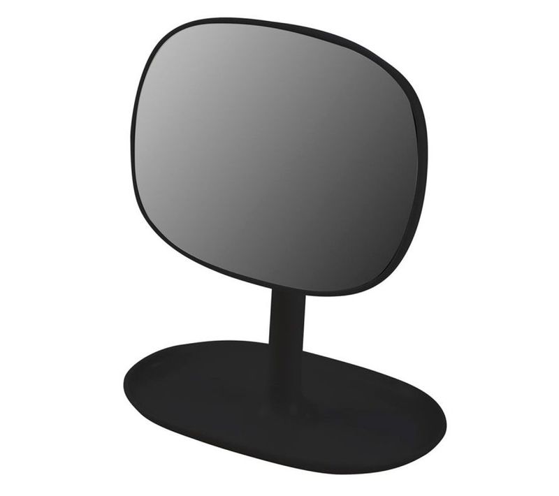 Miroir et Plateau à Bijoux "vitamine Ii" 19cm Noir