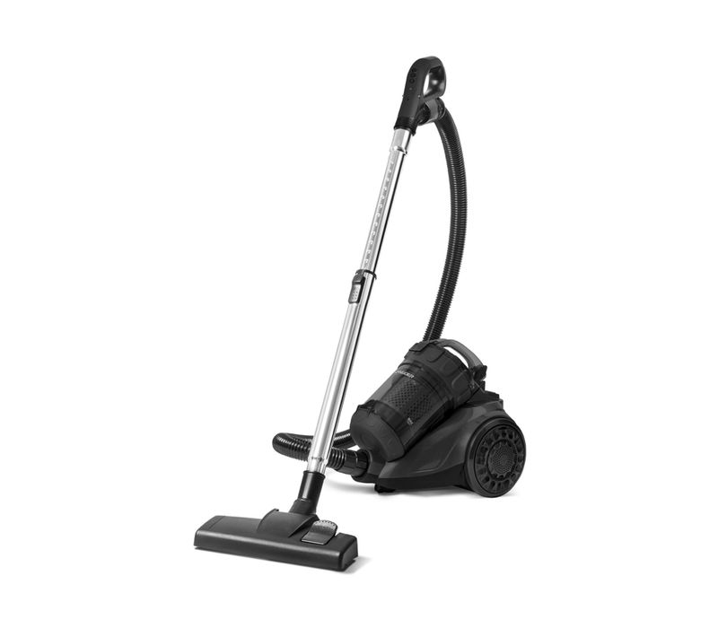 Scvc2225b - Aspirateur Traineau Sans Fil - 200w - 2 Vitesses - Sans Sac - Capacité (2.5l) - Noir