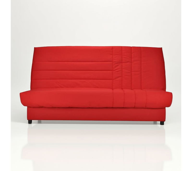 Banquette Clic-clac 3 Places - Tissu Rougel 192 X P 95 Cm - Beija