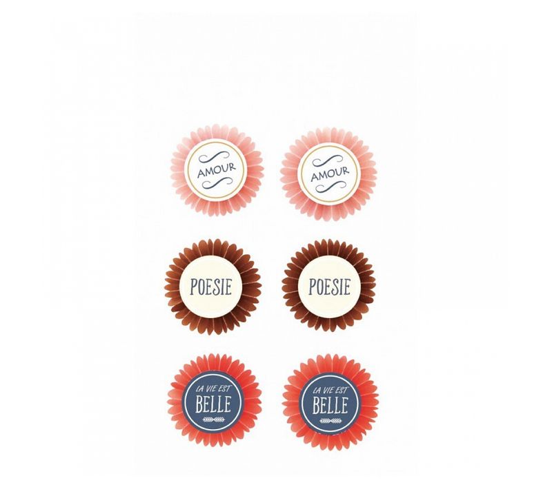 Stickers 3d Poésie Et Amour - Décoration Créative