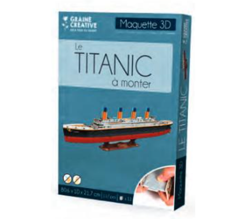 Puzzle Maquette Titanic à Assembler