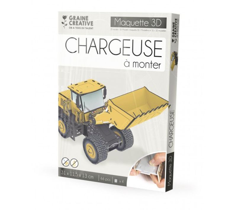 Puzzle Maquette Chargeuse