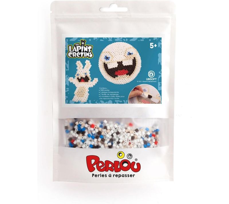 Kit De Perles à Repasser Lapins Crétins - Créez Vos Modèles 3d