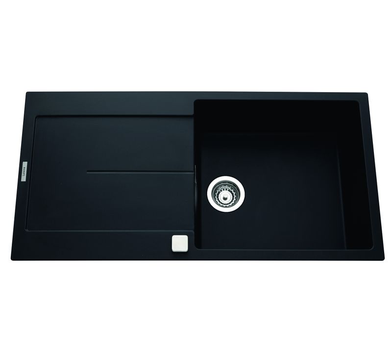 Evier 1 cuve 1 égouttoir TAM TAM EV85011 219/ Noir