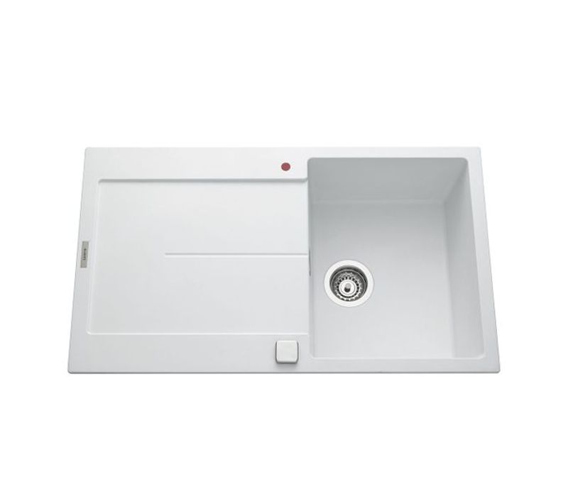 Evier granit 1 bac TAM TAM 86 x 50 cm blanc