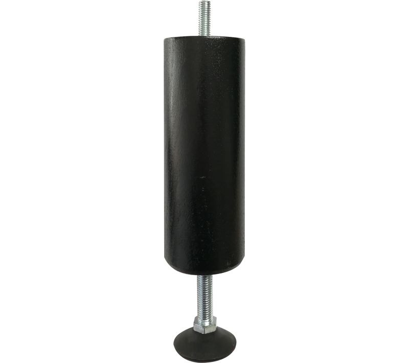 Pied réglable h.14,5/17 cm DREAMEA RENFORT noir