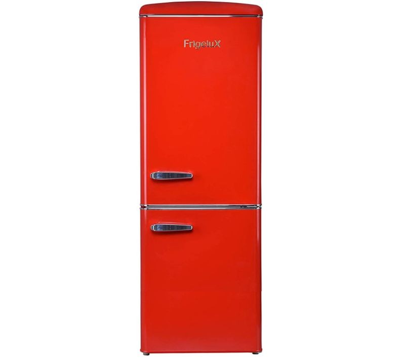 Réfrigérateur Congélateur Combiné L55 Cm 244L - Froid Statique - Rouge - Cb255rra++