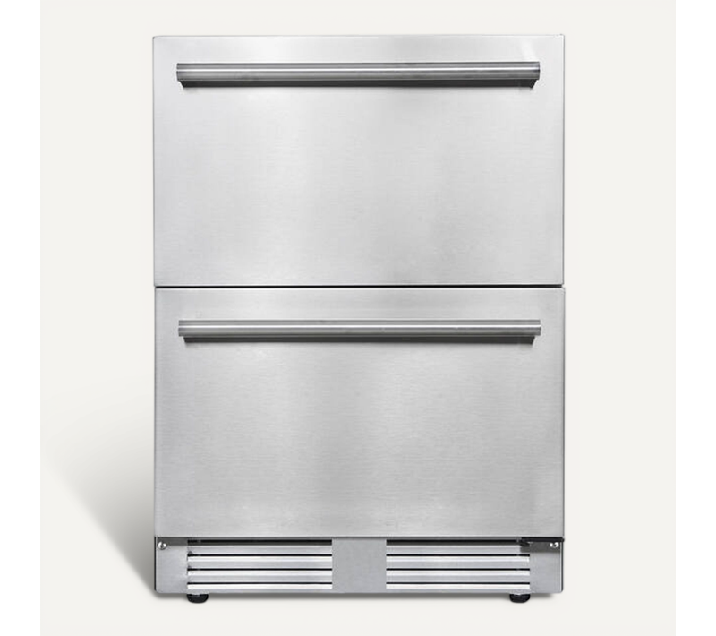 Réfrigérateur Table-top Inox Re2t136a – 136 L, Double Porte, Extérieur/intérieur, 0-10 °c, Ipx4