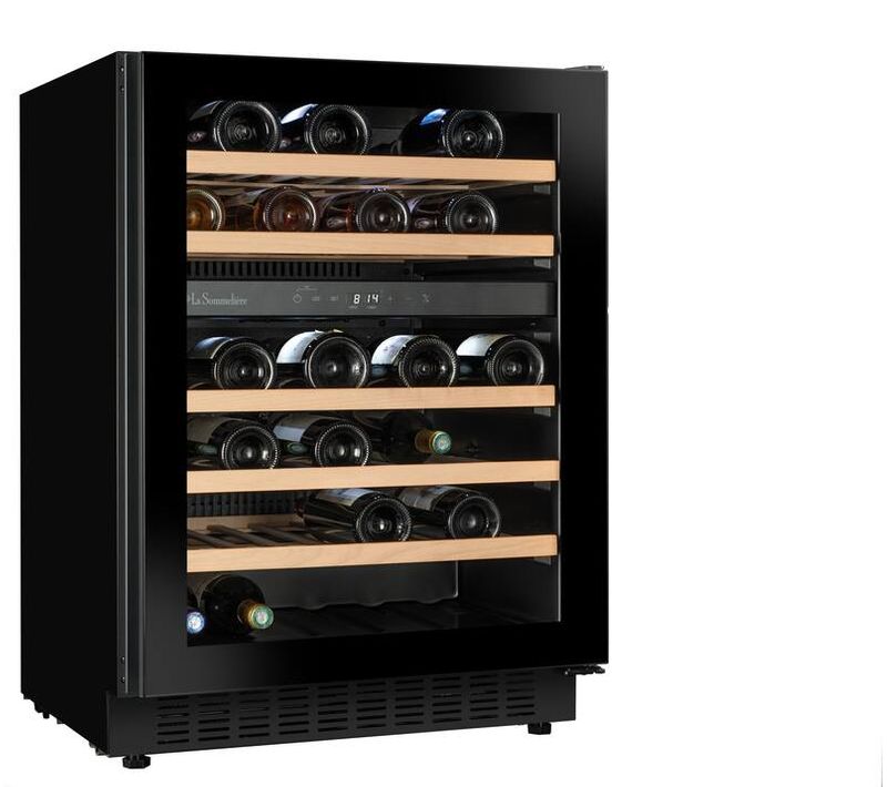 Cave à Vin Encastrable - La Sommelière - Lsbu50dz - 46 Bouteilles - 2 Zones - Classe F - 39 dB