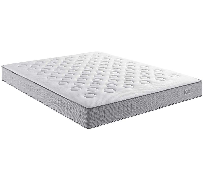 Matelas 160 x 200 Cm Ressorts Ensaches 23 Cm Ferme Sw1