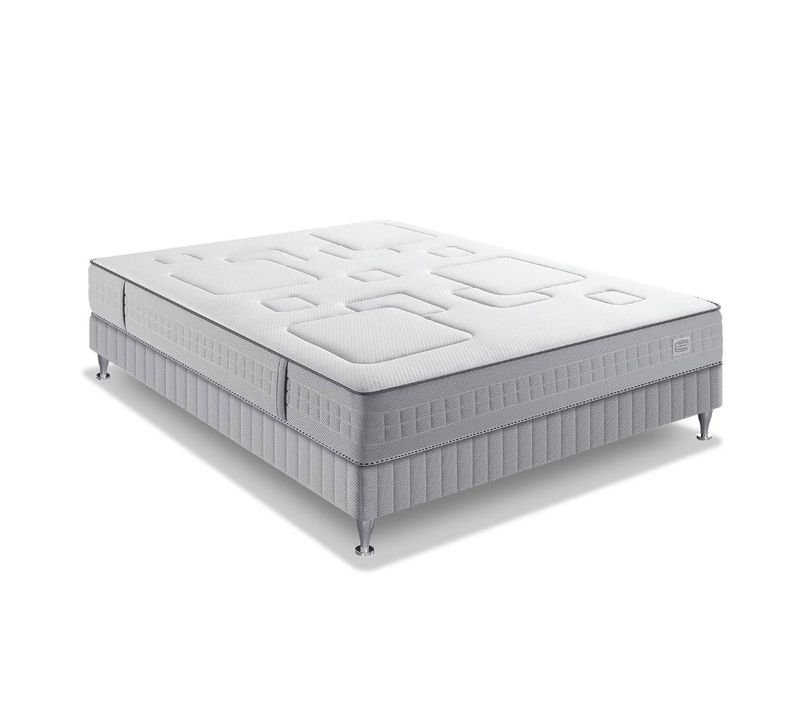 Ensemble Matelas Ressort Ensachés 160x200 + sommier - 25 cm - SW3