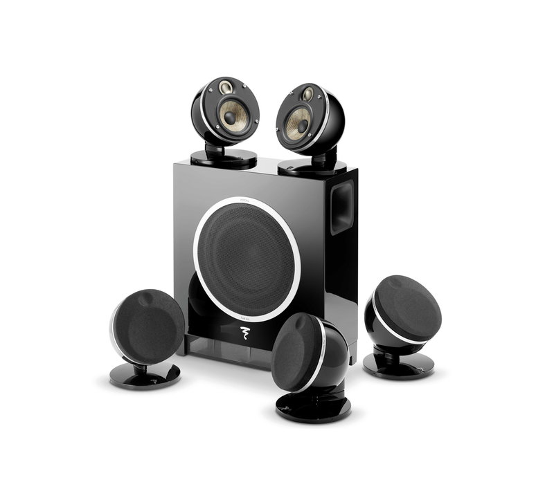 Pack Enceintes Home-cinéma 100w Noir - Packdome5.1flaxetsubair/bl