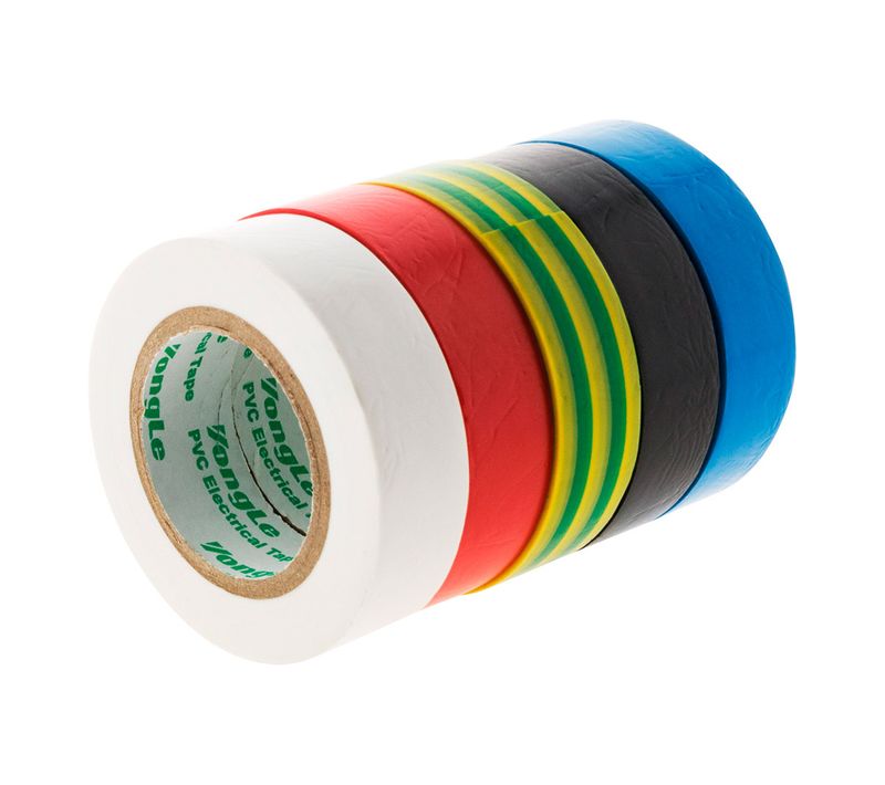 Lot De 5 Rubans Adhésifs 15mm X 10m - Zenitech